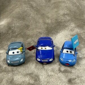 🏎️ Disney Pixar Cars Lot Of 3 Race Fans Piston Cup